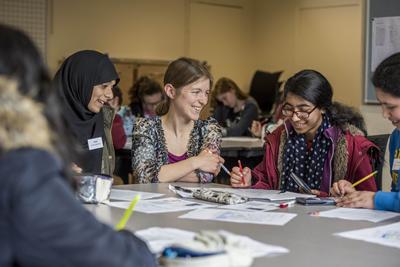 Dr Christine Currie from Maths at the University of Southampton led one of the sessions.